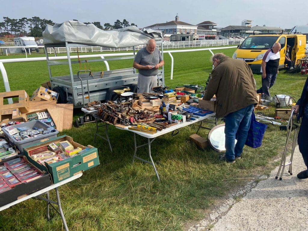 Stratford Autojumble trade area