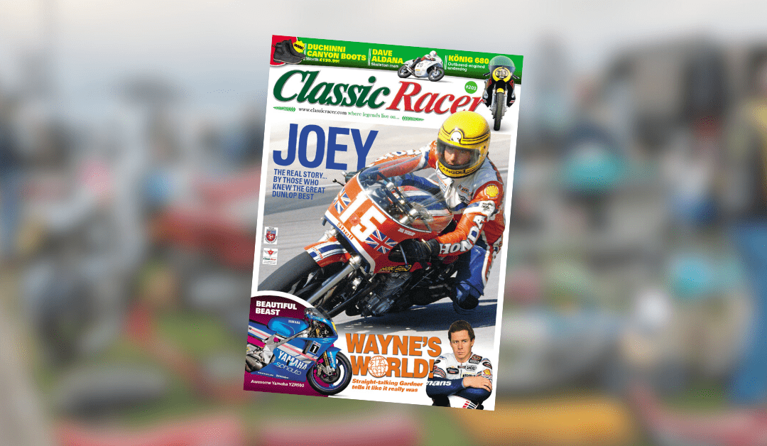 Step back in time with a snippet of the Classic Racer magazine