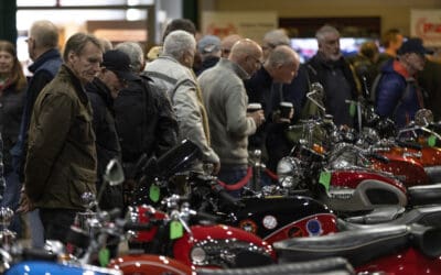 THE INTERNATIONAL CLASSIC MOTORCYCLE SHOW SPONSORED BY CAROLE NASH RETURNS THIS APRIL